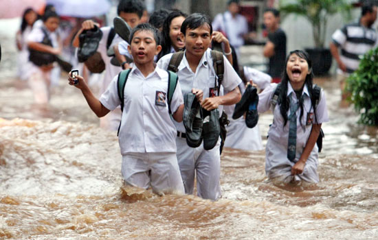 Hujan Deras Rendam 3 Wilayah Jakarta